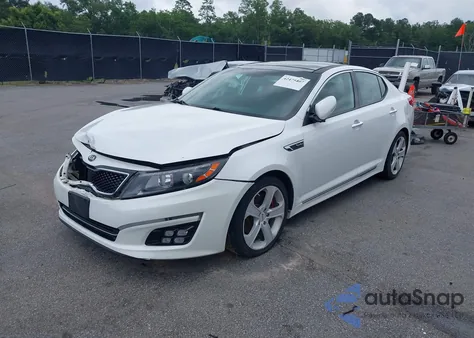 2015 Kia Optima Sxl Turbo из США, поврежденный, VIN 5XXGR4A66FG353901